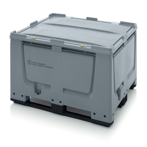 UN BBG 1210K SASC műanyag konténer 1200x1000x790 mm 670 L