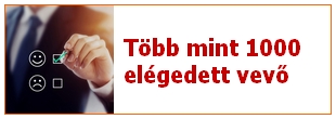 Ezernél több megrendelés évente !